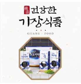 해조다모아 18호 - 미역100g+돌김50장+다시마100g [원산지:국산]